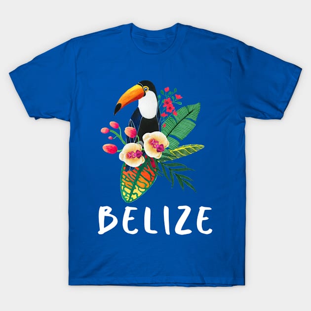 Belize Toucan / Belize T-Shirt by V-Edgy